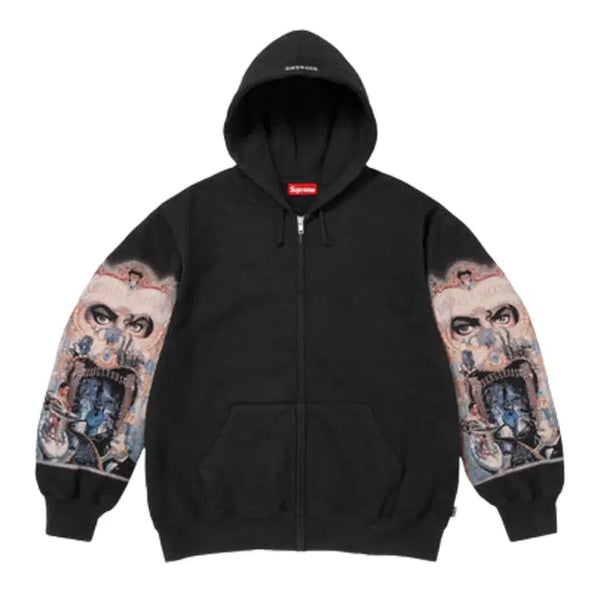 [BUNJANG] Supreme Michael Jackson Hoodie Black S / 슈프림 마이클잭슨 후드 집업 블랙 S
