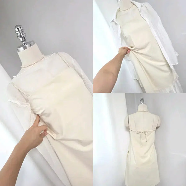 [BUNJANG] Favorite V-neck Sleeveless Dress / 새-페이보릿-뷔스ops