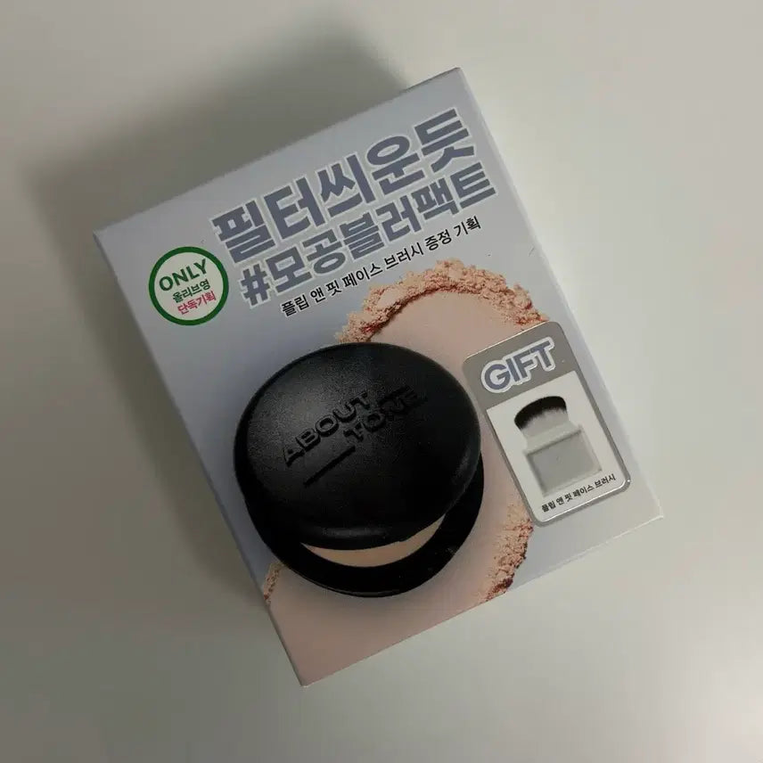 [BUNJANG] About Tone Blur Powder Pact 9g (01 Fair) / 새상품) 어바웃톤 블러 파우더 팩트 9g | 01 페어