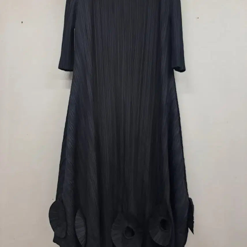 [BUNJANG] Pleated Long Dress / 멋스런 주름지 롱원피스88미사용