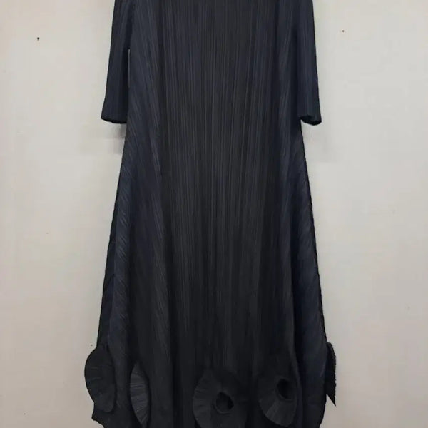 [BUNJANG] Pleated Long Dress / 멋스런 주름지 롱원피스88미사용