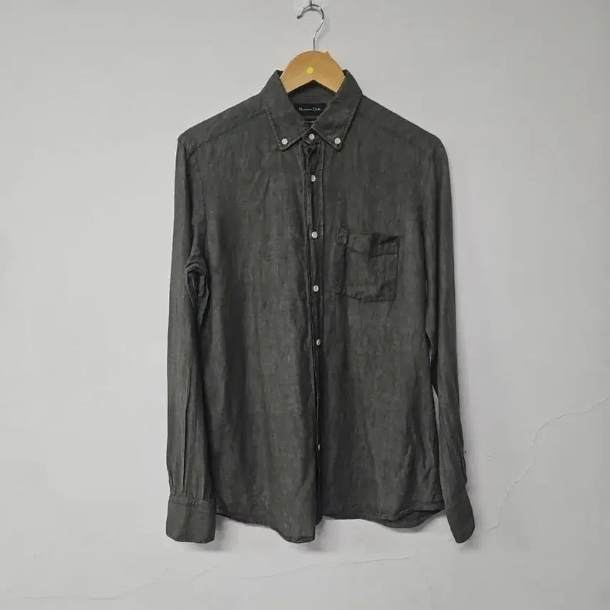 [BUNJANG] Massimo Dutti Linen Shirt / [M] 마시모두띠 린넨 셔츠