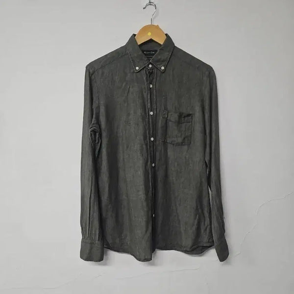 [BUNJANG] Massimo Dutti Linen Shirt / [M] 마시모두띠 린넨 셔츠