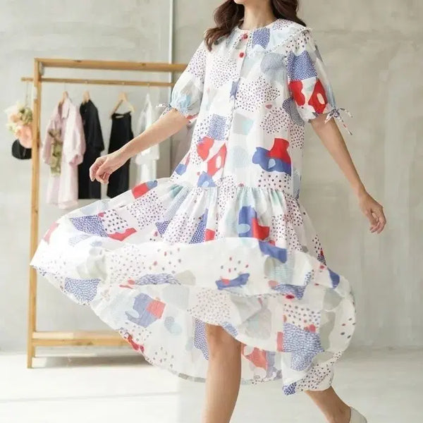 [BUNJANG] Candy Balloon Dress One-Piece / 캔디  벌룬 원피스