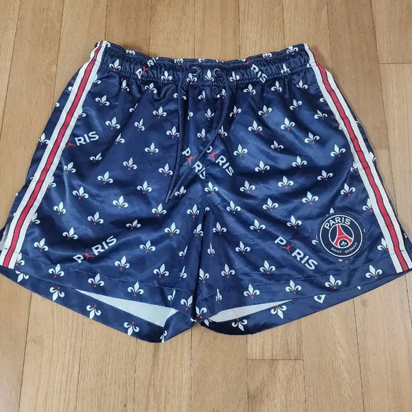 [BUNJANG] Paris Saint-Germain Fleur-de-lis Pattern Navy Shorts / PSG 파리 생제르맹 반바지 네이비 플뢰르드리스 패턴