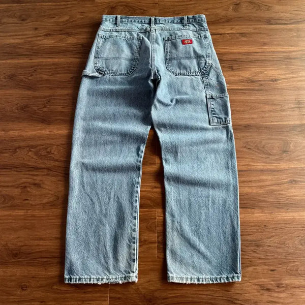 [BUNJANG] Dickies USA Vintage Painted Carpenter Work Denim Pants / [34]디키즈 USA 빈티지 페인팅 카펜터 워크 데님 팬츠