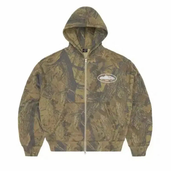 [BUNJANG] Corteiz Island Puff Print Zip Hood XL / 코르테이즈 ISLAND PUFF PRINT ZIP HOOD(네고 가능)