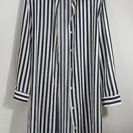 [BUNJANG] DODO Stripe Long Shirt / DODO 스트라이프  롱셔츠