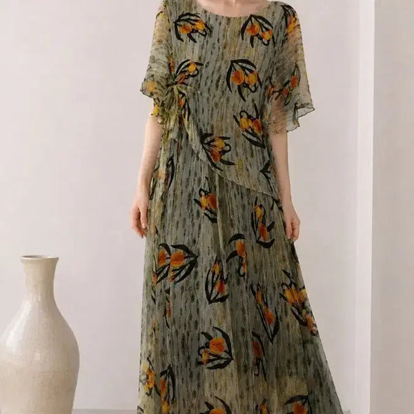 [BUNJANG] Diane von Furstenberg Silk Dress / 다이앤 본 퍼스텐버그  실크 원피스