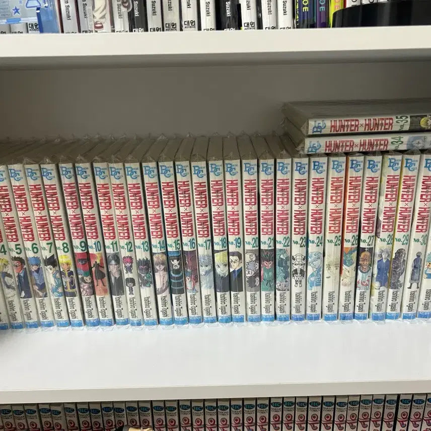 [BUNJANG] Hunter x Hunter Complete Manga Set Volumes 1-35 / 급전 헌터X헌터 만화책 전권 일괄 1~35권 헌헌