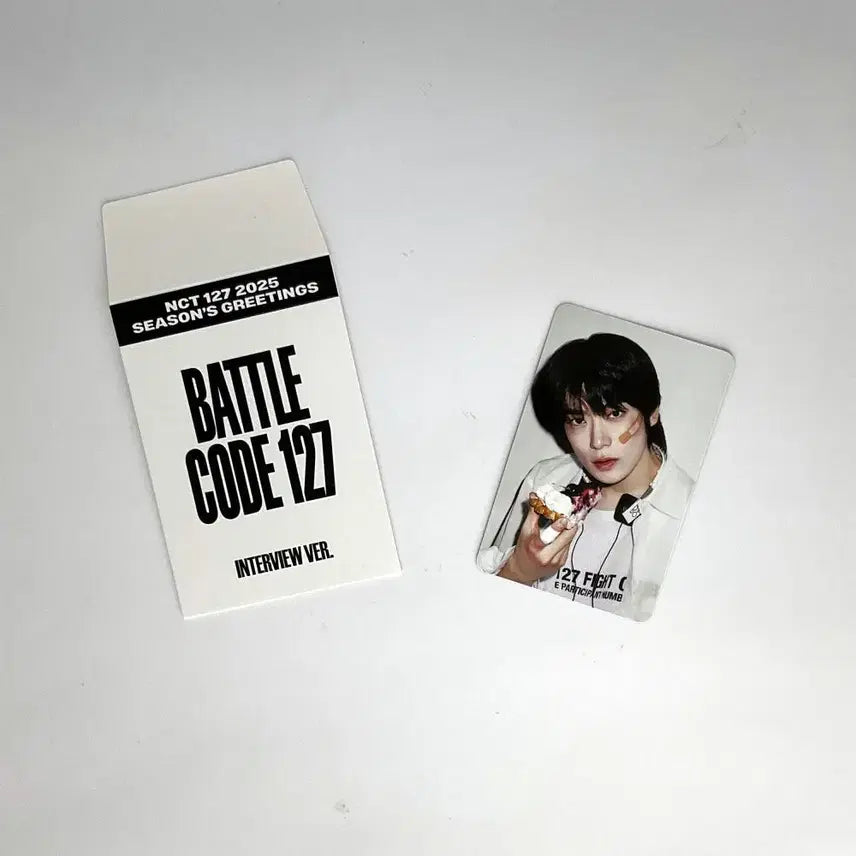 [BUNJANG] NCT 127 Jaehyun 2025 Season's Greetings Trading Card B Ver. Photocard / 엔시티127 재현 2025 시즌그리팅 트레이딩카드 B버전 포토카드 NCT127 JAEHYUN SEASON'S GREETINGS TRADING CARD B ver. PHOTOCARD