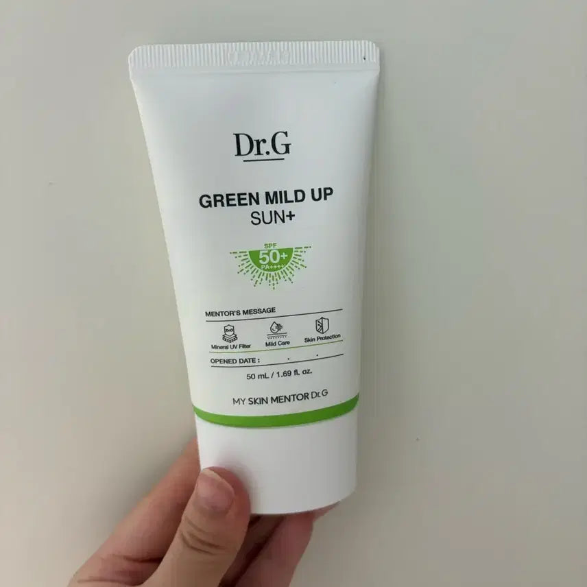 [BUNJANG] Dr.G Green Mild Up Sunscreen SPF50+ PA++++ / 닥터지 그린 마일드 업 선크림