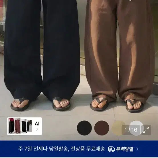[BUNJANG] Signature Twisted Curved Cotton Pants (2 Colors) / 시그니처 트위스트 커브드 코튼 팬츠 2컬러