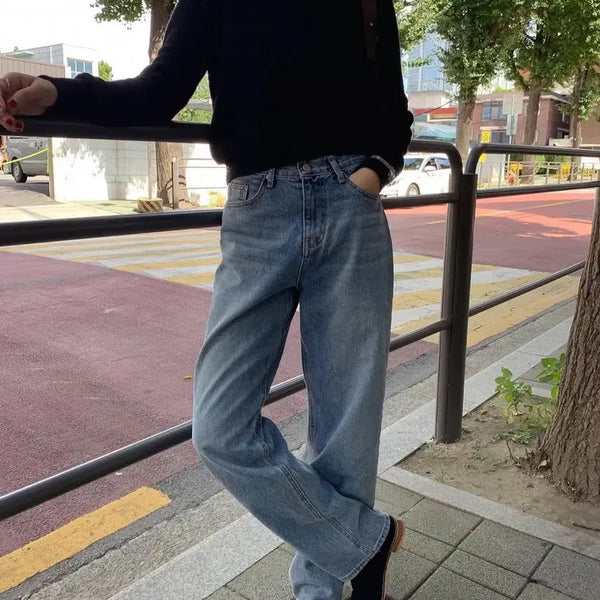 [BUNJANG] Reve Dover Wide Denim Pants Size S / 레브 Dover 와이드 데님 팬츠 S