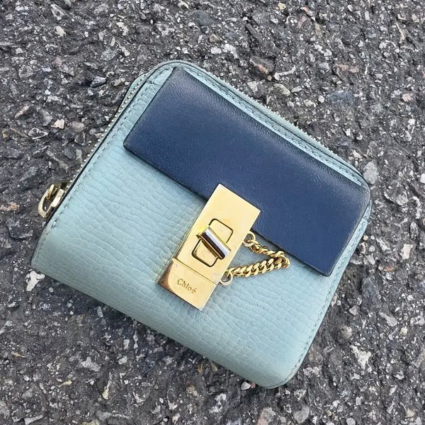 [BUNJANG] Chloe Card Holder Mint / 끌로에 카드지갑 민트