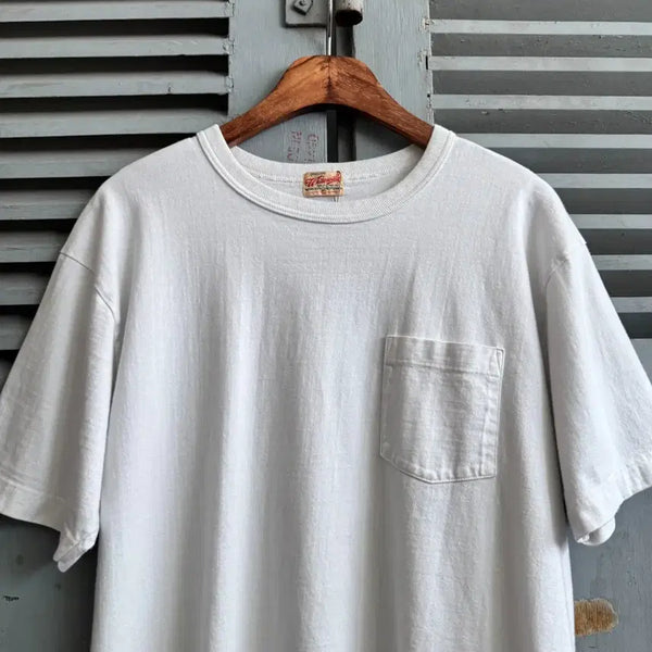 [BUNJANG] Whitesville Single Pocket T-Shirt / [L]Whitesville 화이츠빌 싱글 포켓 티셔츠