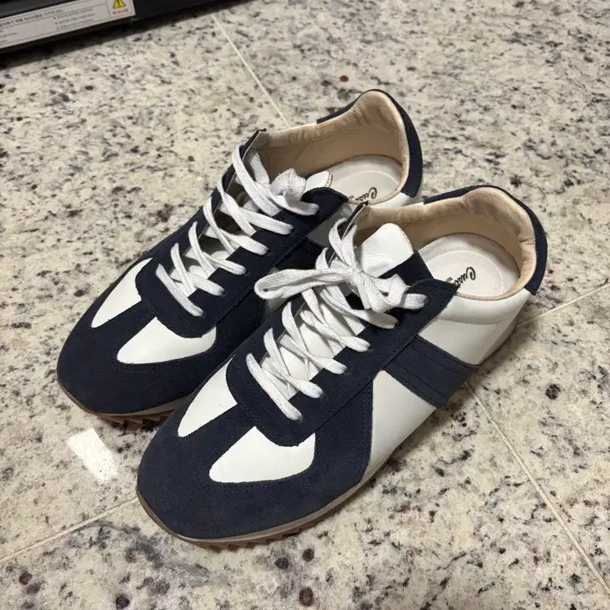 [BUNJANG] Customade German Army Sneakers Navy / 커스텀에이드 독일군 스니커즈 270 네이비