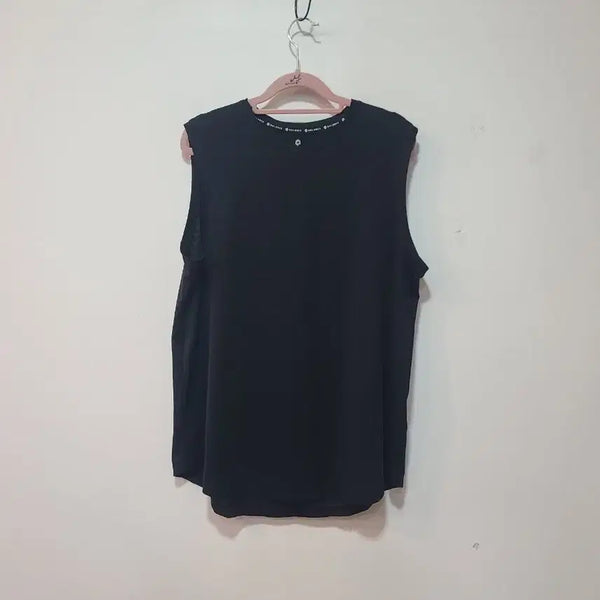 [BUNJANG] TOPTEN Sleeveless T-shirt Black / 탑텐 블랙 민소매 티셔츠