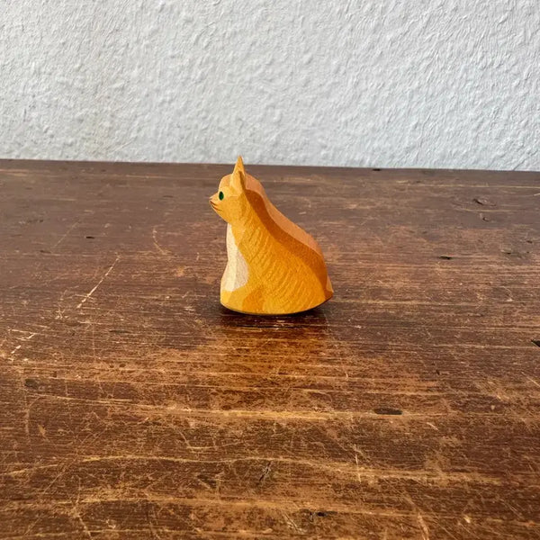 [BUNJANG] Ostheimer Handmade Wooden Cat Figurine (Germany) / 독일)빈티지 Ostheimer 고양이