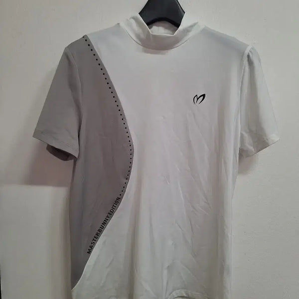 [BUNJANG] Cooling Half-Neck Golf T-shirt (Size 55-66) / 냉감 반 폴라 골프반팔 55ㅡ66 새옷