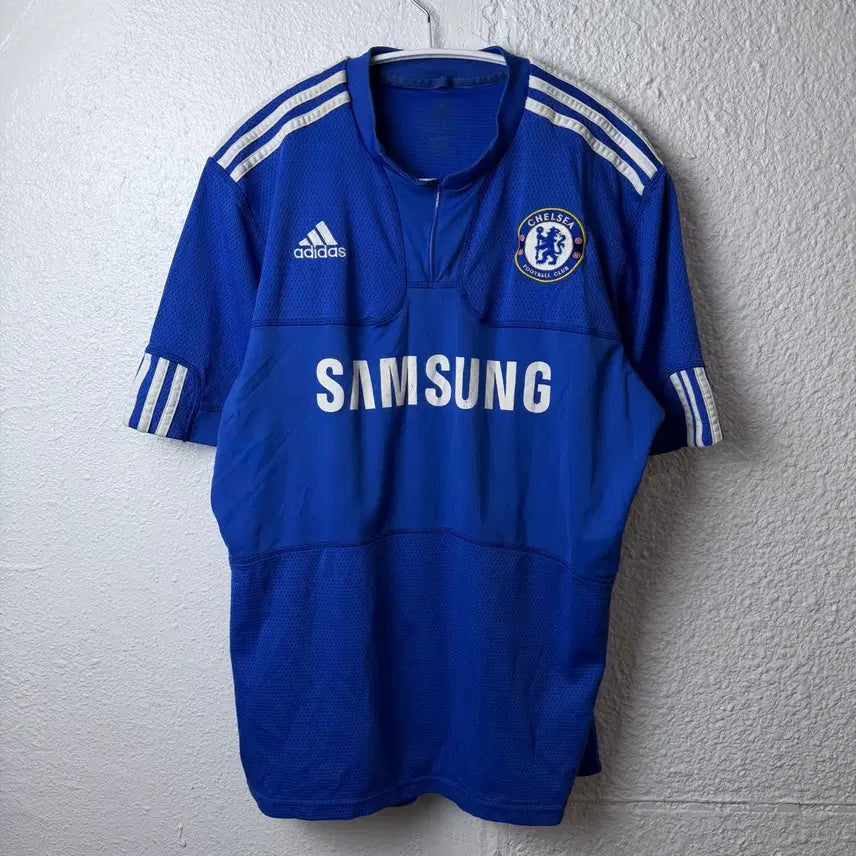 [BUNJANG] Adidas 09-10 Chelsea Frank Lampard Match Jersey / 아디다스 09-10 첼시 램파드 마킹 유니폼