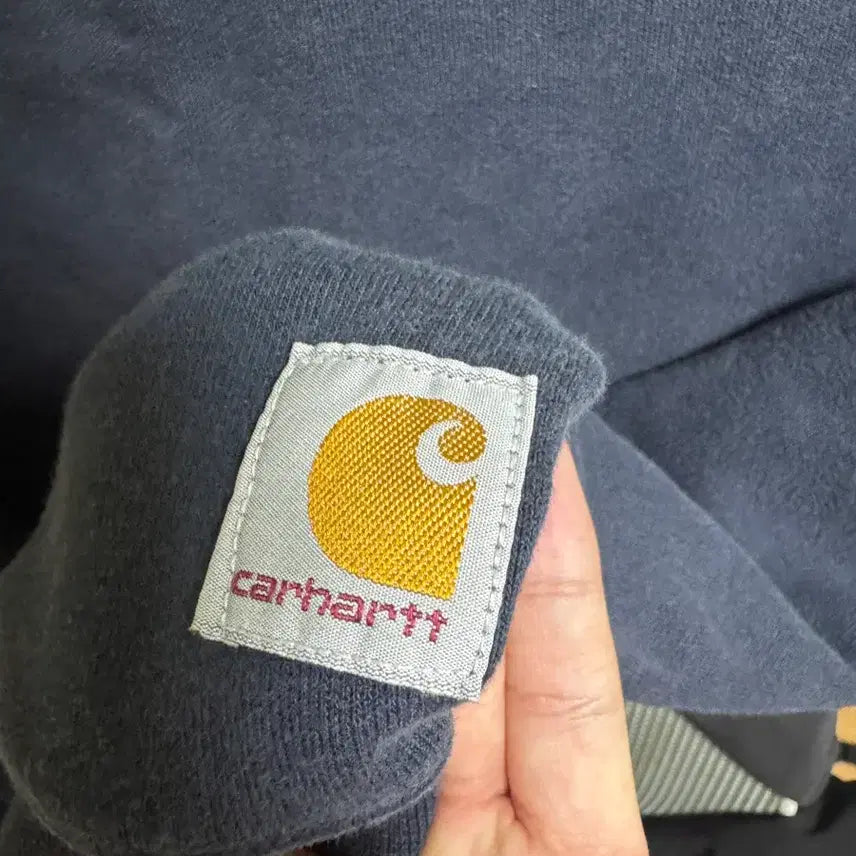 [BUNJANG] Carhartt Crewneck Sweatshirt Navy L / 칼하트 맨투맨 네이비 루즈팟 L