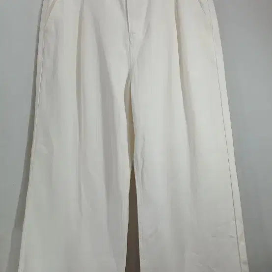 [BUNJANG] Bluefit White Wide Denim Pants / BLUEFIT화이트 와이드데님 팬츠