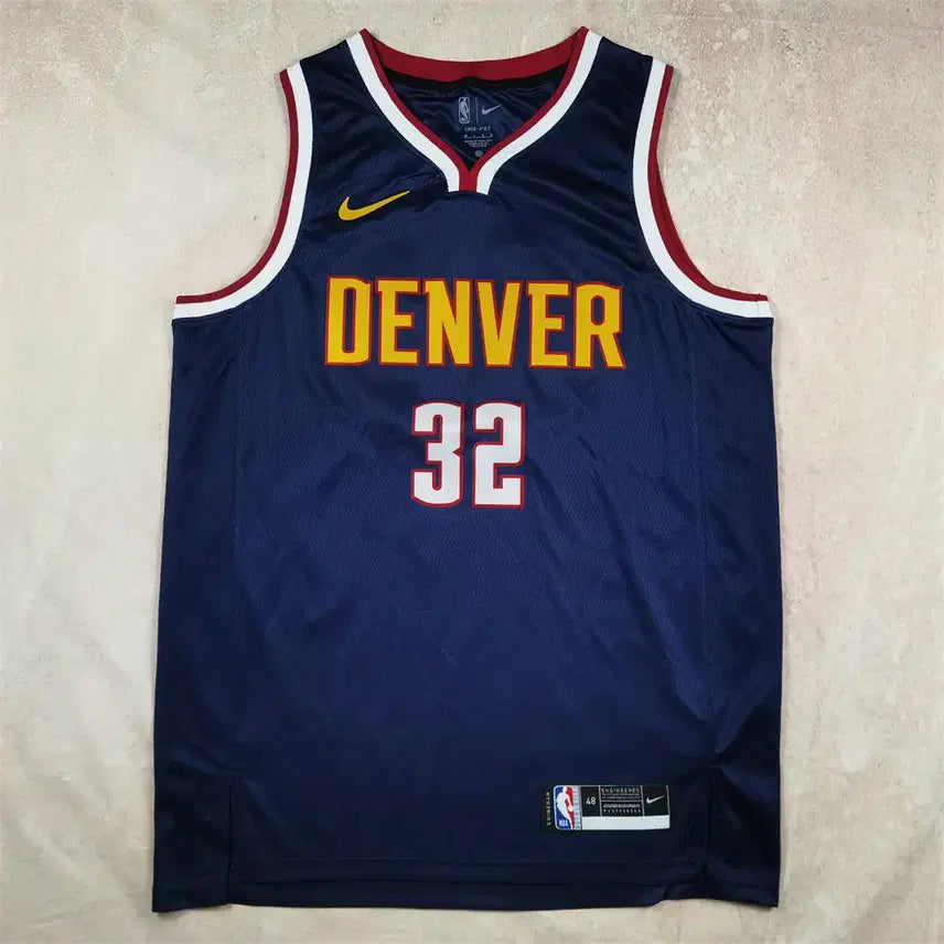 [BUNJANG] NBA Nike Nuggets Aaron Gordon #32 Navy Hot Press Jersey / NBA 나이키 너기츠 32번 고든 네이비 핫프레스