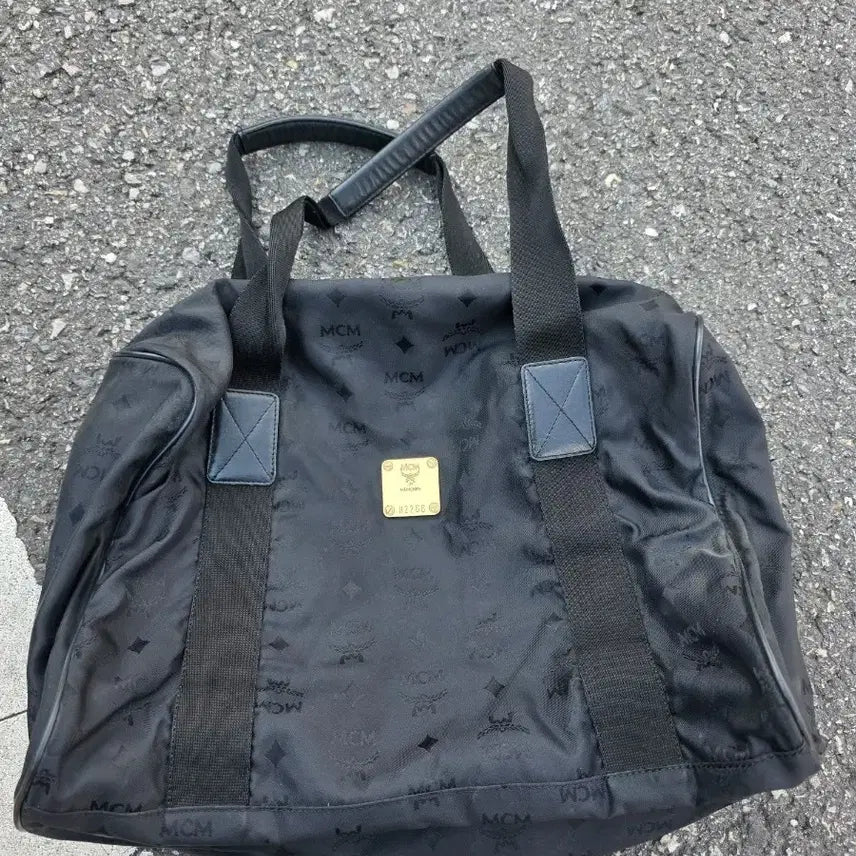 [BUNJANG] MCM Boston Bag Black / MCM 보스턴백 블랙