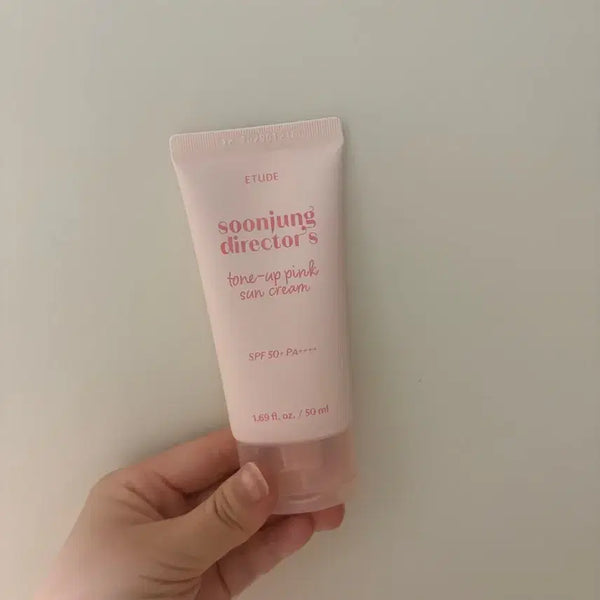 [BUNJANG] Etude Soonjung Director Tone-Up Pink Sunscreen (New) / 새상품) 에뛰드 순정 디렉터 톤업 핑크 선크림