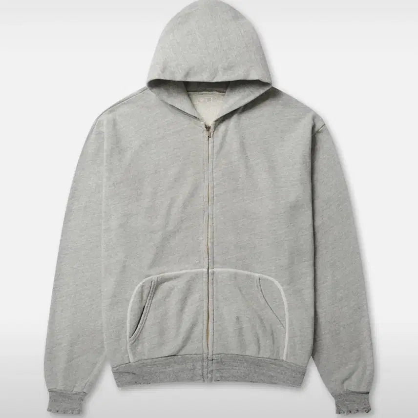 [BUNJANG] Apresse Vintage Lightweight Hooded Zip-Up Grey Size 5 / [5] 26ss 아프레쎄 빈티지 라이트웨이트 후드집업