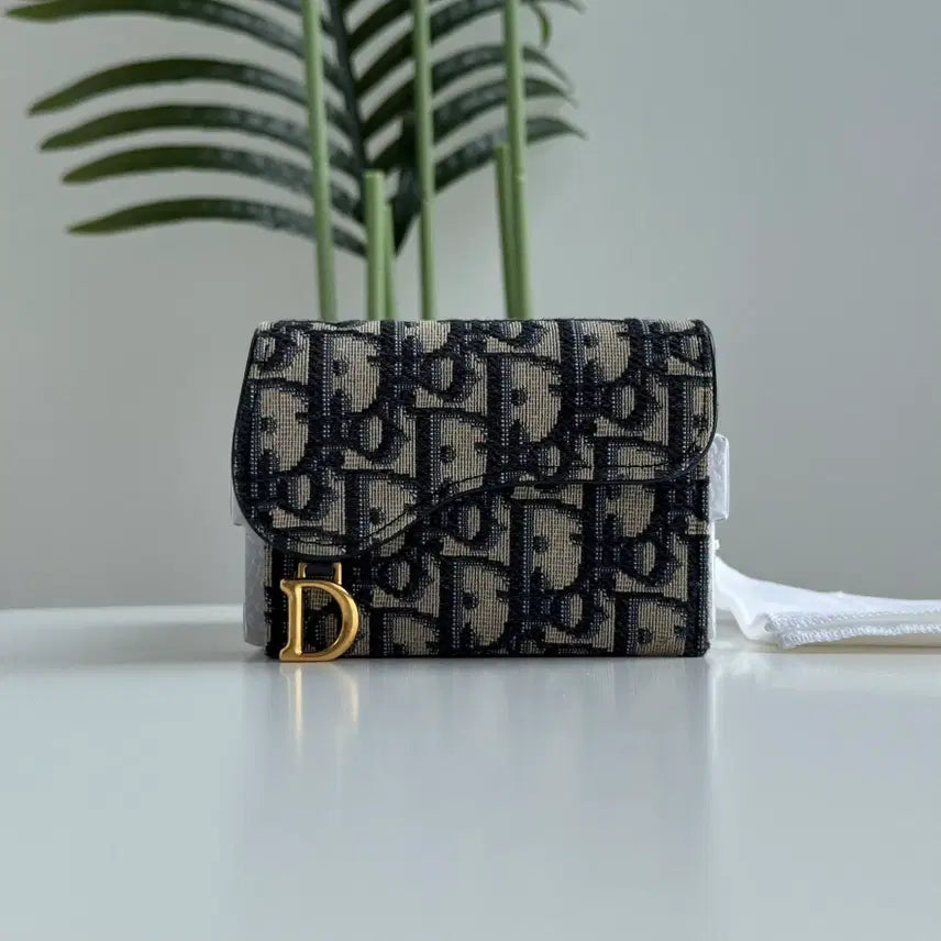 [BUNJANG] Dior Oblique Saddle Accordion Card Holder / 디올 오블리크 새들 아코디언 카드지갑