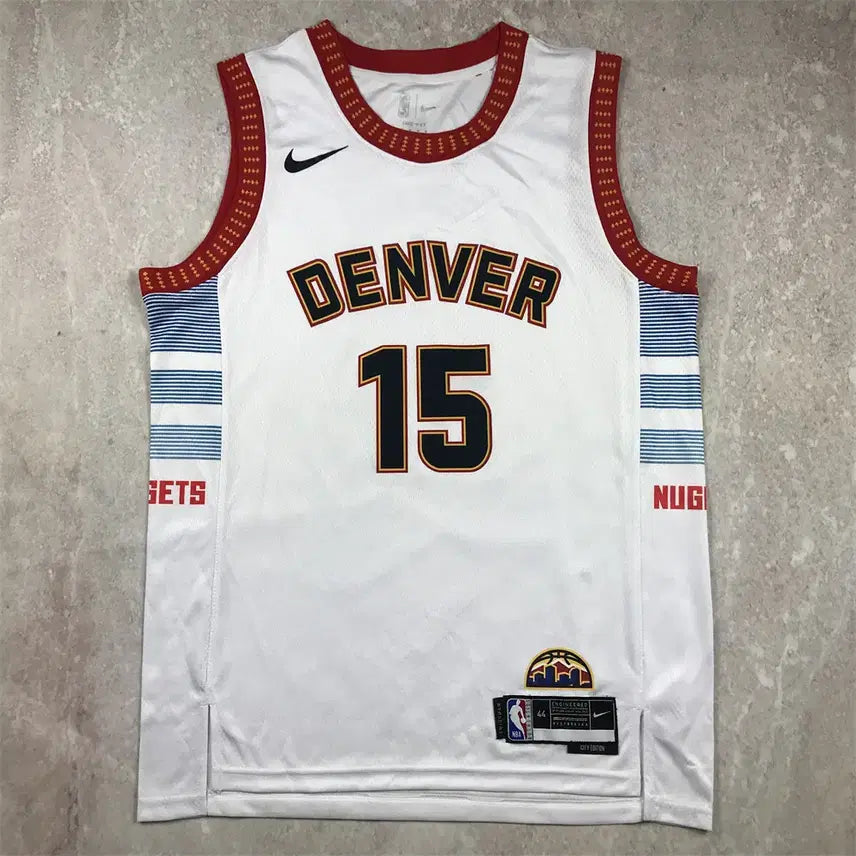 [BUNJANG] NBA Nike Basketball Nuggets Jokic Size 7 White Snow Mountain Hot Press / NBA 나이키 농구공 너기츠 15호 요키치 화이트 스노우 마운틴 핫 프레