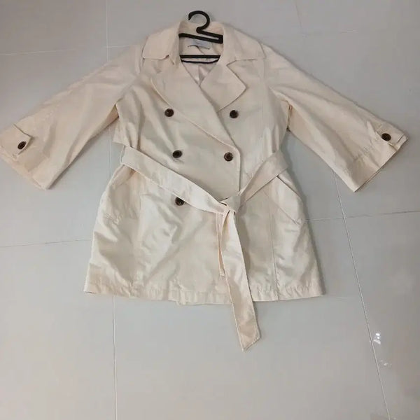 [BUNJANG] DEWL Women's Trench Coat Beige / 듀엘 트렌치코트 여성