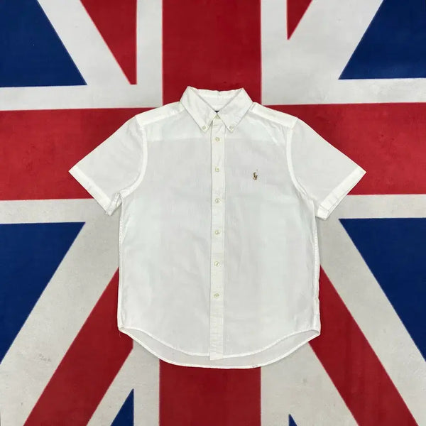 [BUNJANG] Polo Ralph Lauren Women's Short Sleeve Shirt Size 44 / 폴로 반팔 셔츠 실측 여성 44
