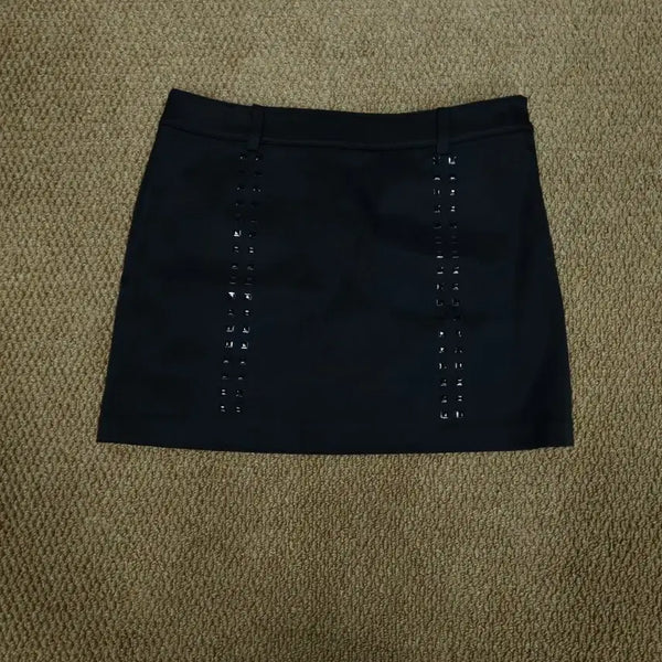 [BUNJANG] W.ANGLE Women's Golf Skirt Black / W.ANGLE 치마
