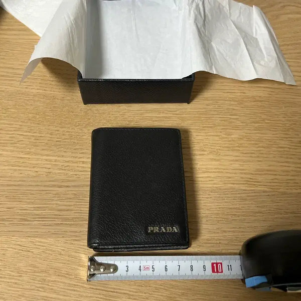 [BUNJANG] Prada Card Holder Black / 프라다 카드지갑 블랙