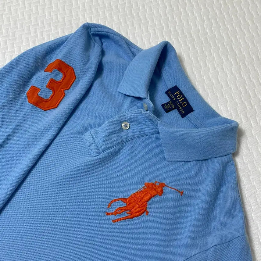 [BUNJANG] Polo Ralph Lauren Big Pony Sky Blue Long Sleeve Shirt / 폴로 빅포니 스카이블루 롱슬리브
