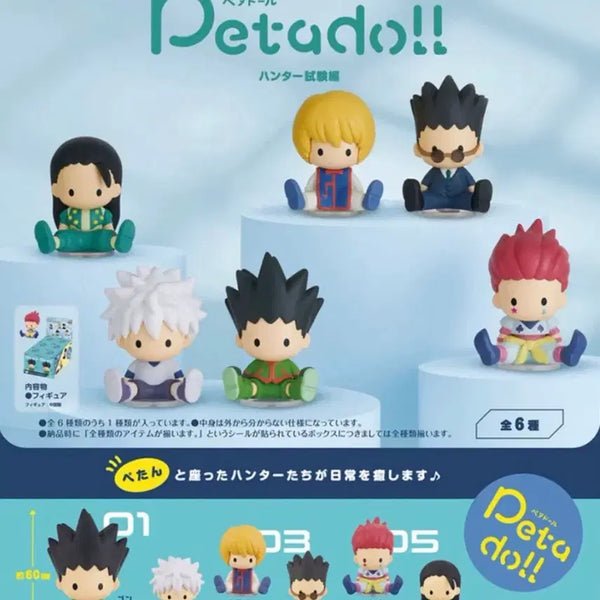 [BUNJANG] Hunter x Hunter Hunter Exam Arc Chrollo & Leorio Bundle Set / 일괄) 헌터헌터 페타돌 헌터시험편 크라피카 레오리오