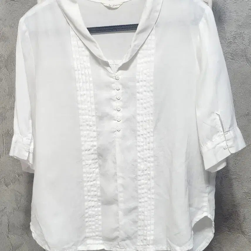 [BUNJANG] Linen Blouse / 린넨브라우스