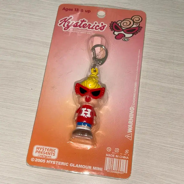 [BUNJANG] Hysteric Glamour Hysmini Figure Keyring Pen / 히스테릭 글래머 히스미니 피규어 키링 볼펜