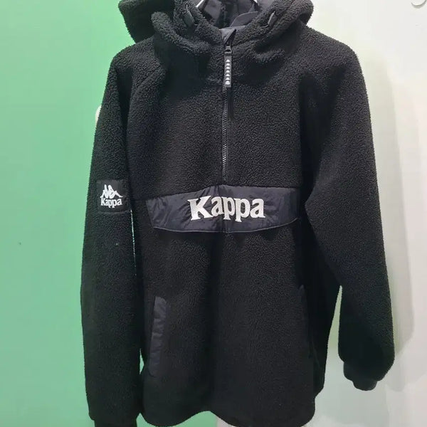 [BUNJANG] Kappa Wool Anorak Jumper - Large (105) / 카파 모직 아노락 점퍼