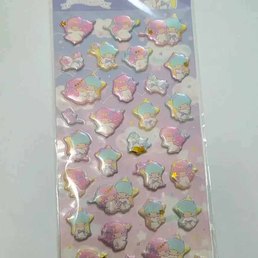 [BUNJANG] Little Twin Stars Kiki Lala Japanese Stickers / 리틀트윈스타 키키 라라 일본제 스티커