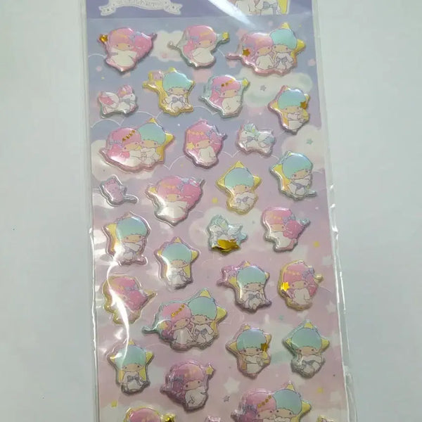 [BUNJANG] Little Twin Stars Kiki Lala Japanese Stickers / 리틀트윈스타 키키 라라 일본제 스티커