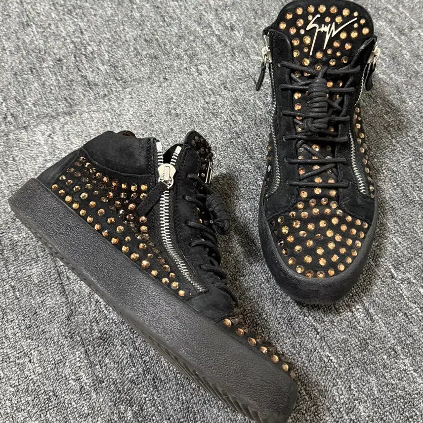 [BUNJANG] Giuseppe Zanotti KRISS DIAMOND Sneakers / 주세페 자노티 KRISS DIAMOND 스니커즈 44