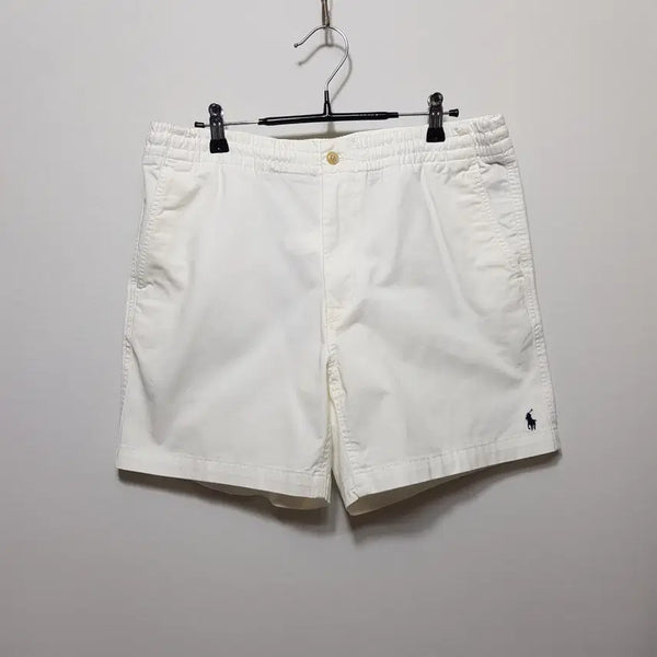 [BUNJANG] Polo Ralph Lauren Prepster Shorts Cream White Size M / 정품/폴로랄프로렌/프렙스터반바지/M(32~33)/크림화이트/파라오쇼핑