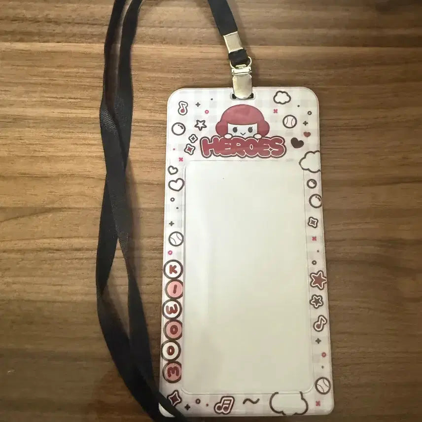 [BUNJANG] Kiwoom Heroes Ticket Holder with Strap / 키움 히어로즈 티켓 홀더