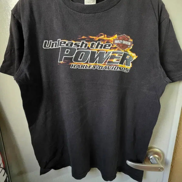 [BUNJANG] Harley-Davidson T-Shirt Black / 할리데이비슨 반팔티셔츠 블랙