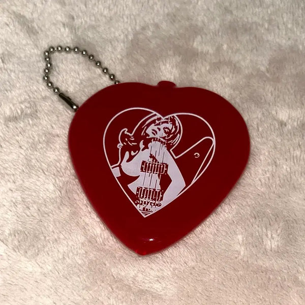 [BUNJANG] Hysteric Glamour Heart Coin Case Keyring Pouch / 히스테릭 글래머 하트 코인 케이스 키링 파우치