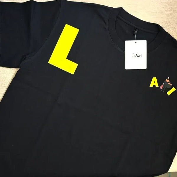 [BUNJANG] LeAwi Short Sleeve T-Shirt Black XL / 르아위 LeAwi 반팔 티셔츠 블랙 XL